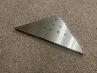 Befliesbare Duschablage Blechwanne V2A Edelstahl Bad...